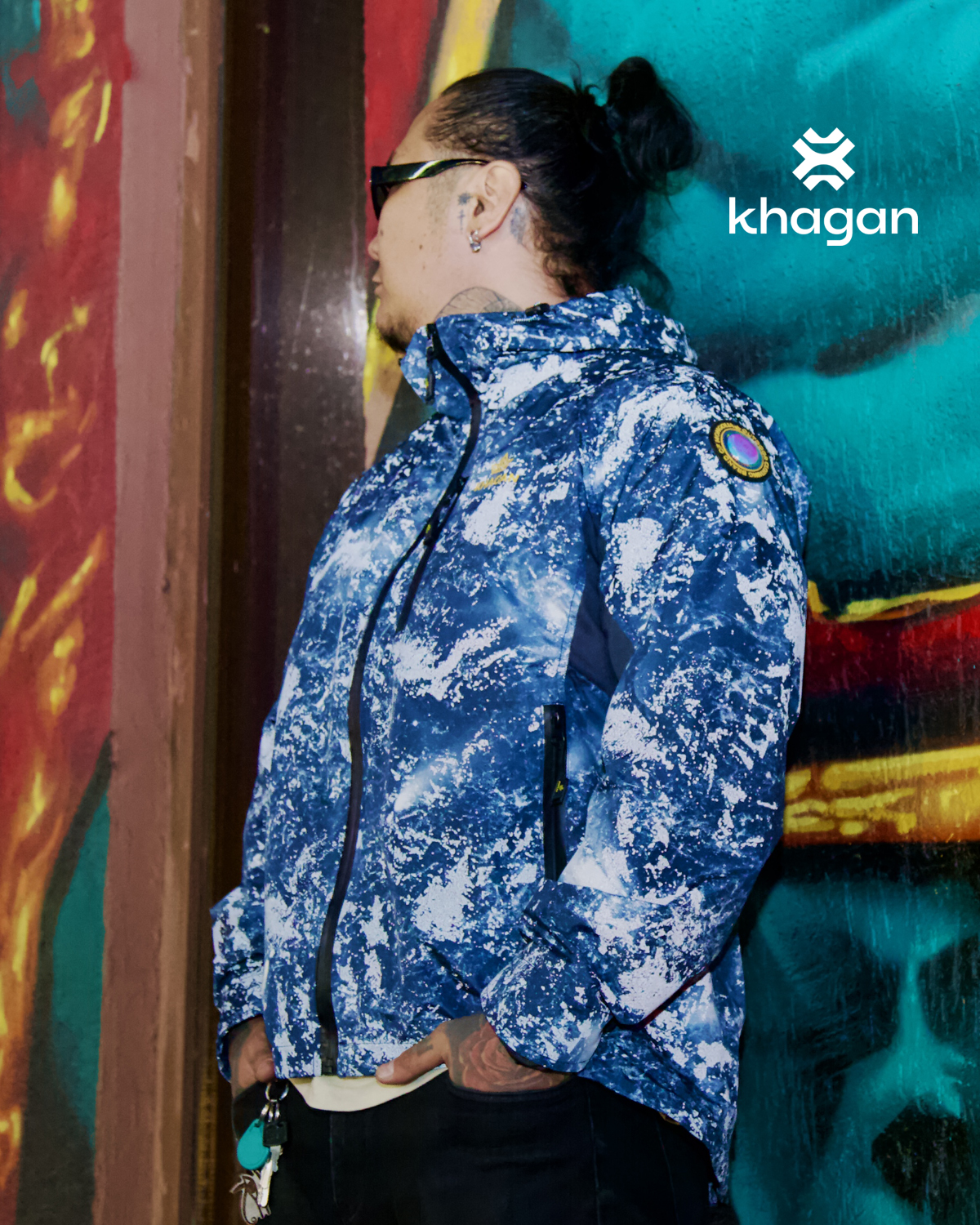 Luminous wind jacket